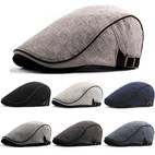 men newsboy hats flat cap adjustable breathable irish cabbie ivy driving gatsby hunting hat ideal choice for gifts