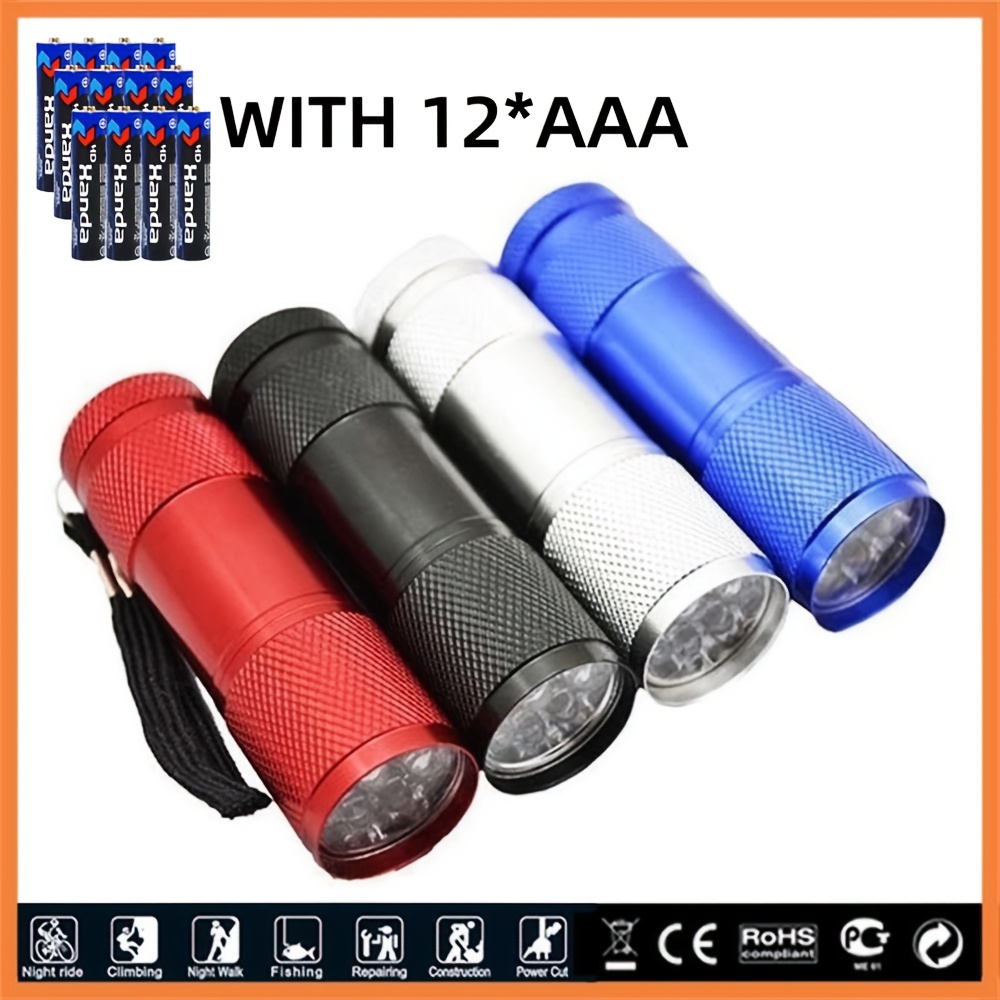 Battery-powered Mini Portable Edc Flashlight Emergency Lighting