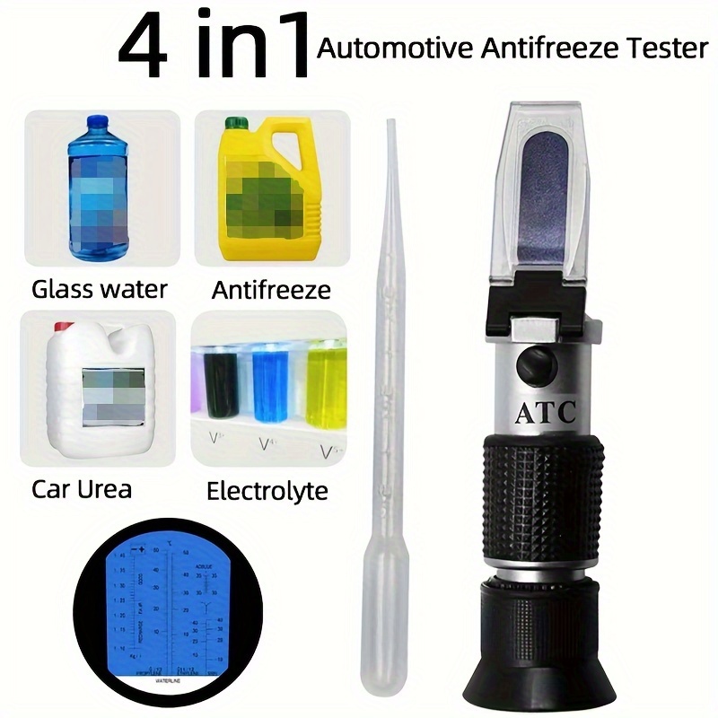Kühlmitteltester, Hydrometer Antifreeze Tester, Kfz-Frostschutz-Kühlmittel -Hydrometer-Tester : : Auto & Motorrad