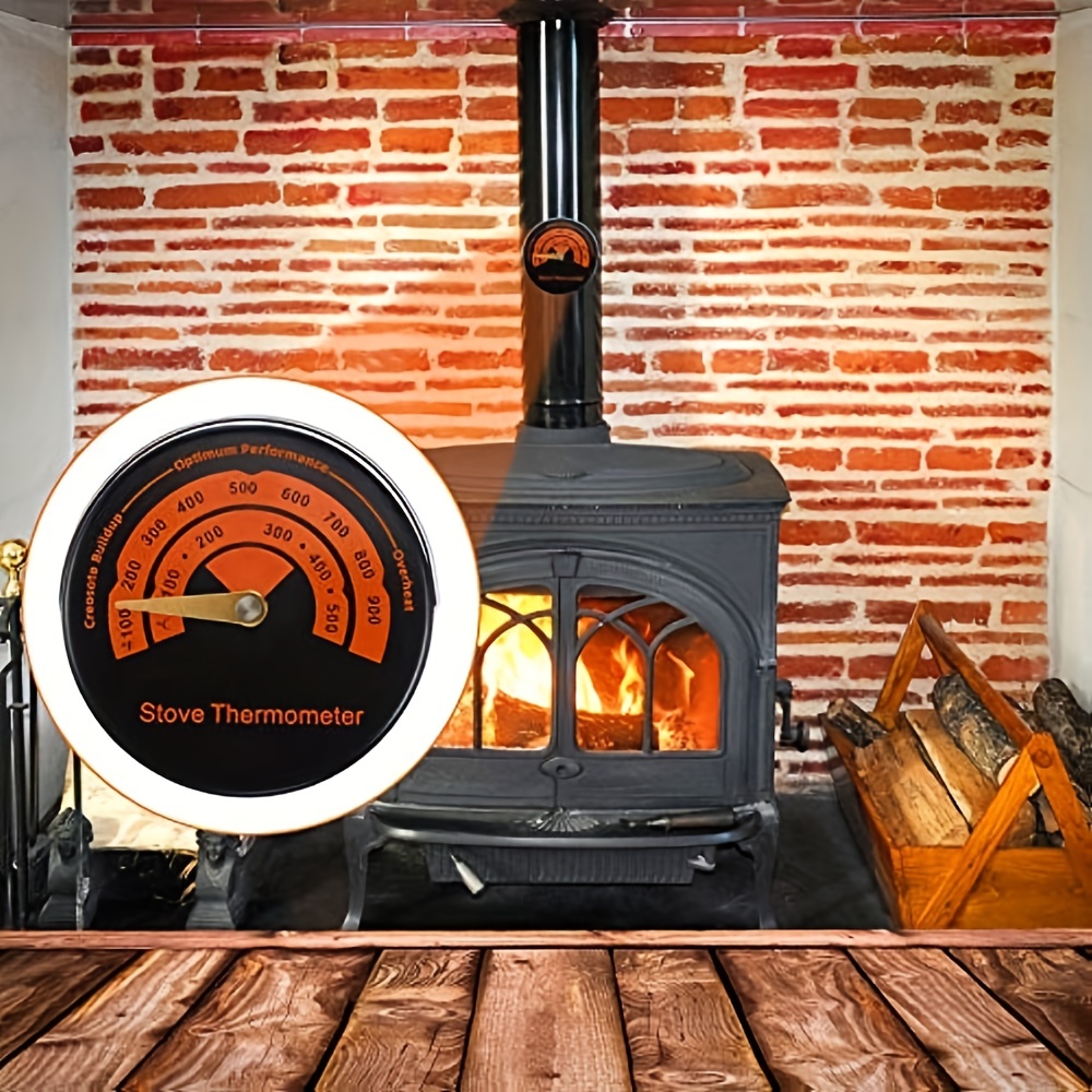 Fireplace Magnet Thermometer Wood Burner Top Thermometer Stove Thermometer  Thermometer For Wood Burning Stoves And Pellet Stove