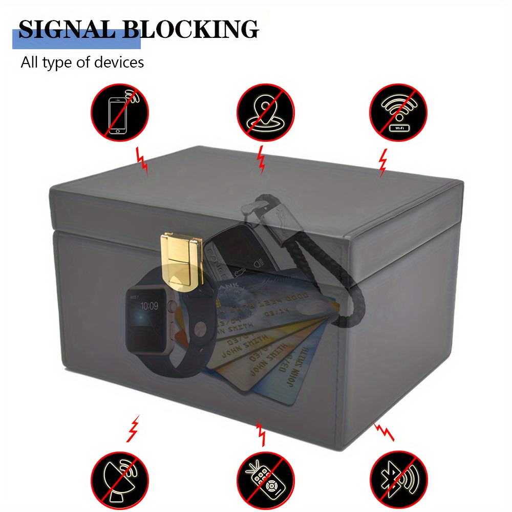 Faraday Box, Faraday Key Fob Protector, Faraday Cage, RFID Key Fob Protector