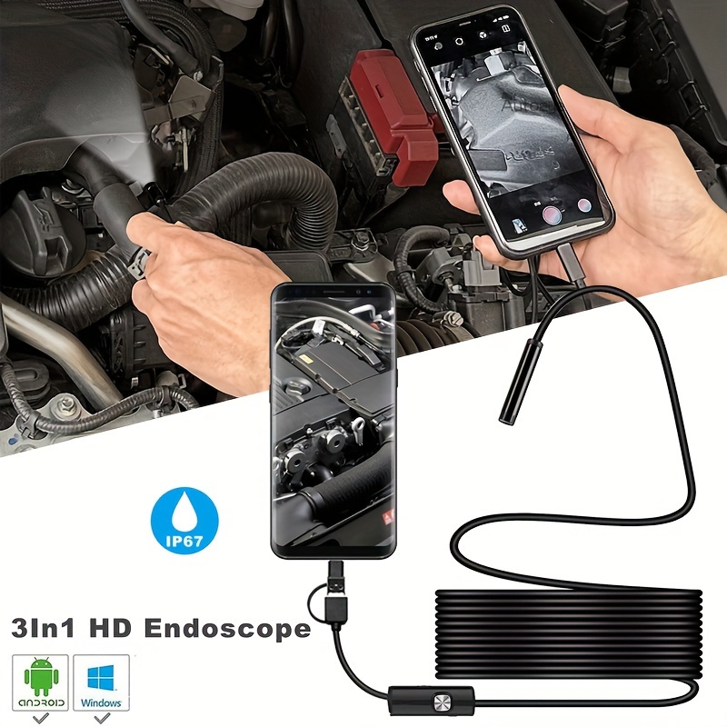 Endoscope inspection camera android pc usb 10m led, CATEGORIES \  Electronics \ Cameras