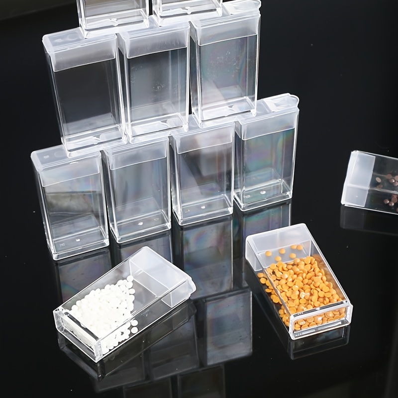 Useful Clear Bead Storage Containers with Sticker Diamond Painting