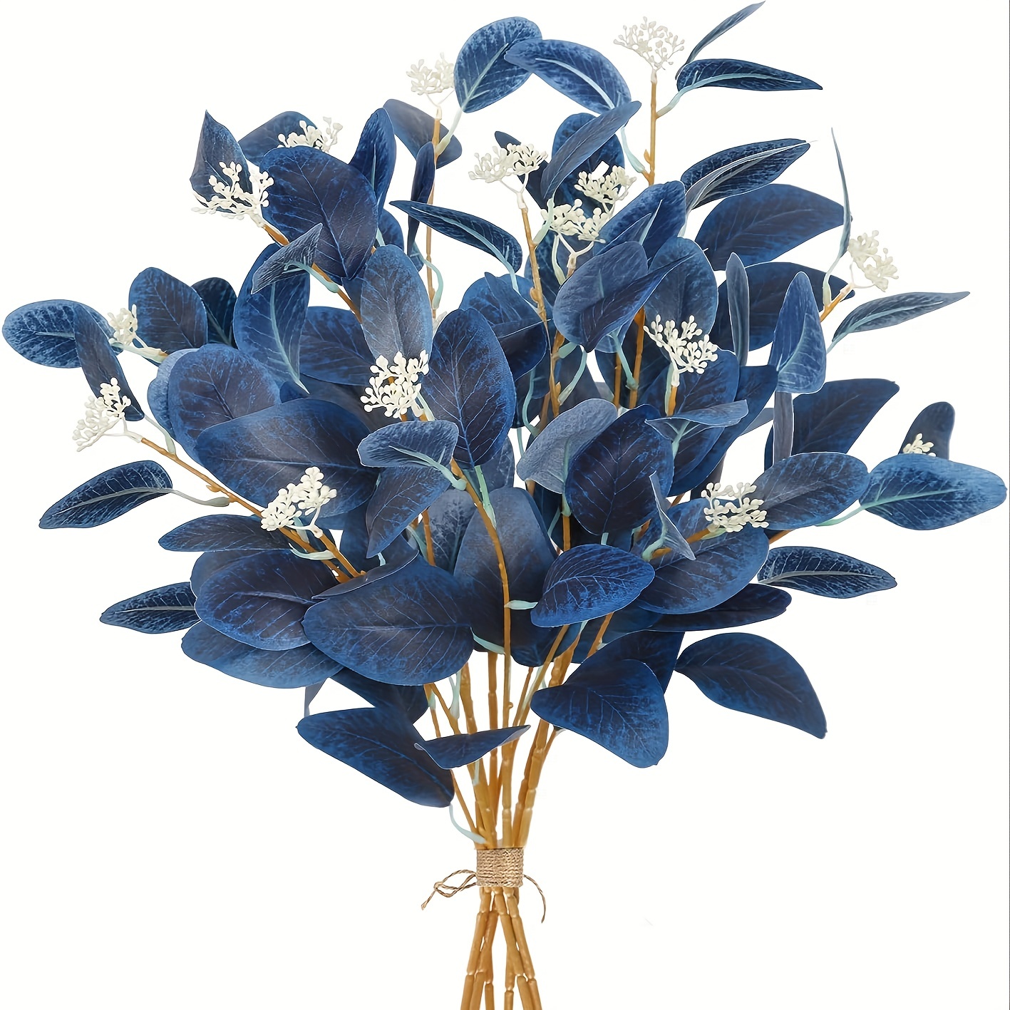 Rama eucalipto artificial azul 48 cm – KeepDeco