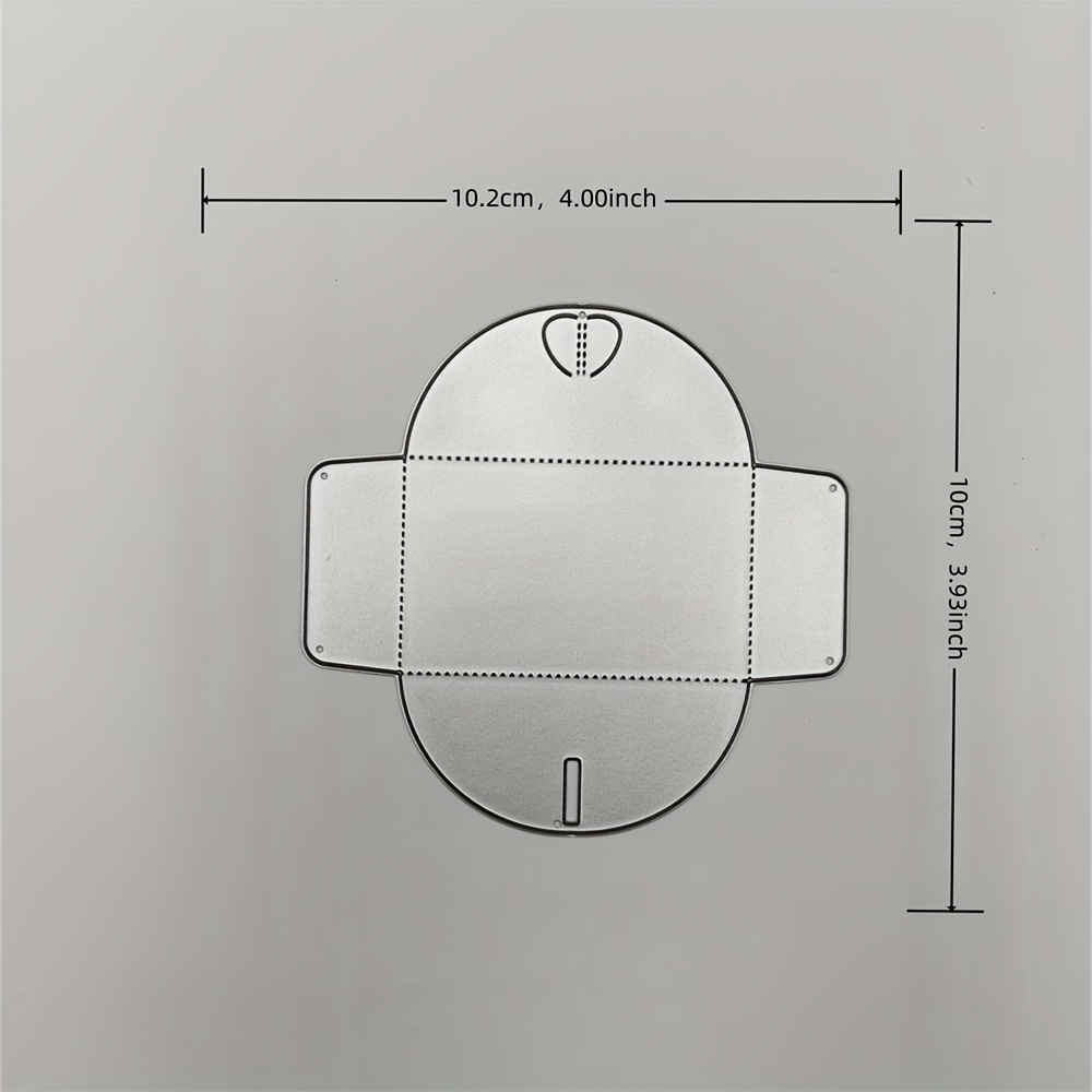 Wax Seal Stamp -shaped Envelope Cutting Die