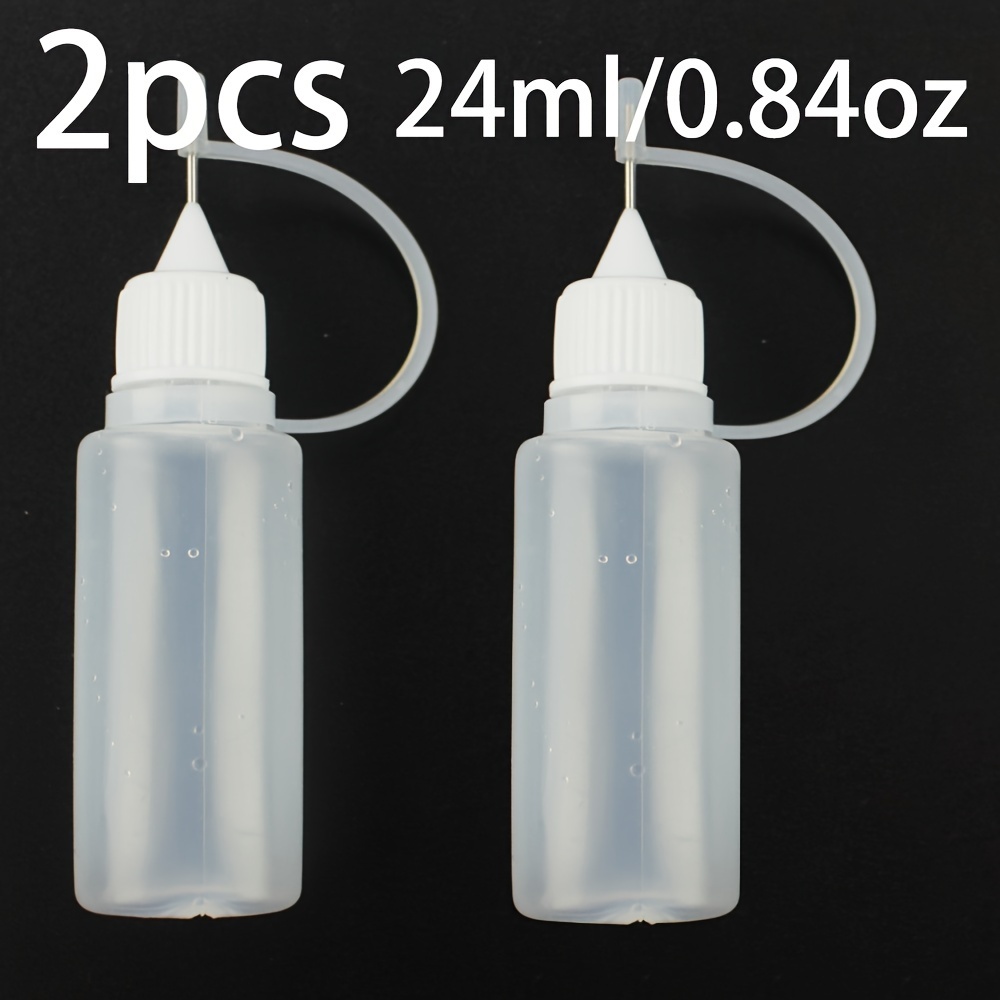 18 Pcs Tip Glue Bottle Oil Injection Bottle Applicator Paint