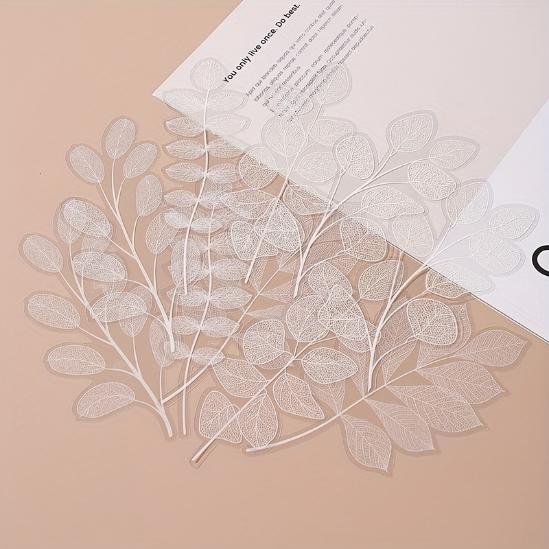 1 Pack Of 10 Sheets Of Vein Plant Decoration Material Stickers