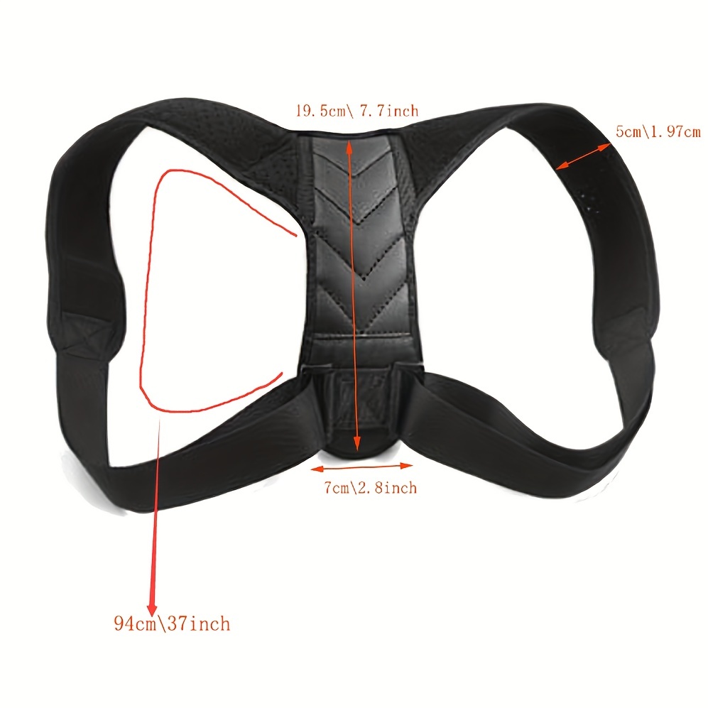 Adjustable Posture Corrector for Back Support