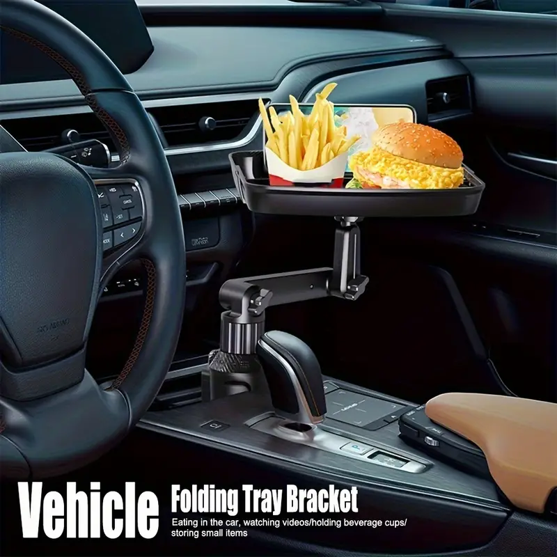 Upgrade Car Multifunctional Tray Holder Set Perfect Food - Temu
