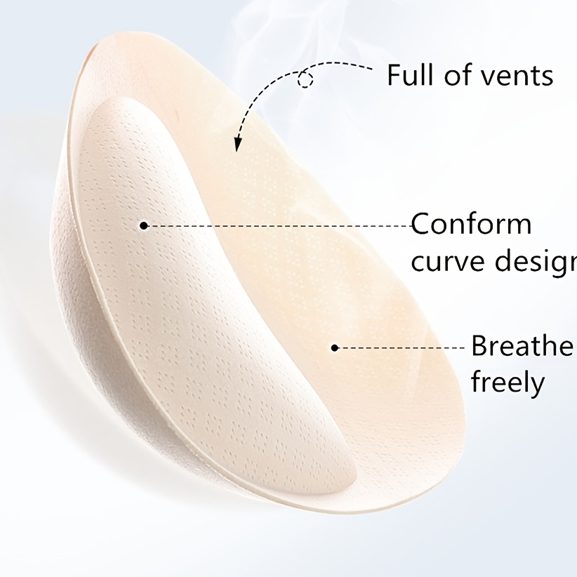 Latex Push Up Bra Insert Pads Seamless Chest Enhancer Lingerie Accessory