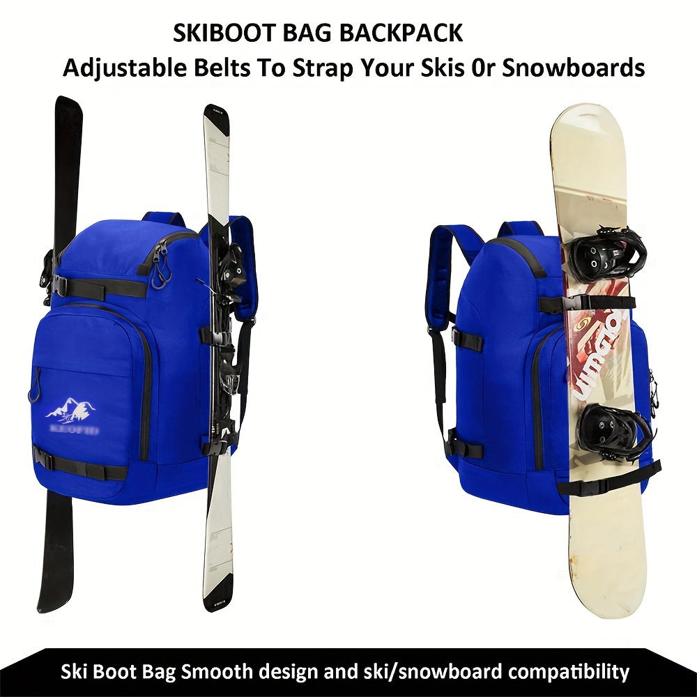 Bolsa para botas de esquí, botas de esquí y snowboard, mochila de viaje  para casco de esquí, gafas, guantes, esquís, snowboard y accesorios.