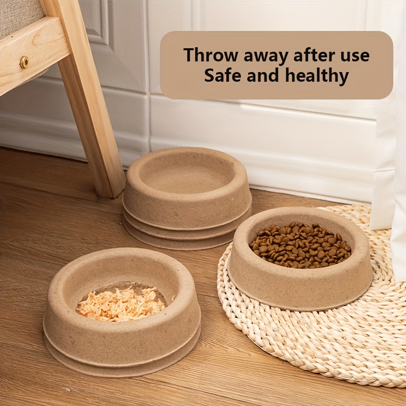 Disposable cat food clearance bowls