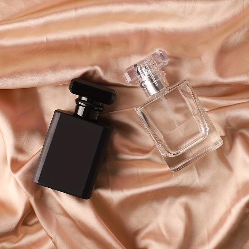 Black Square Perfume Bottle, 30ml Perfume Bottle