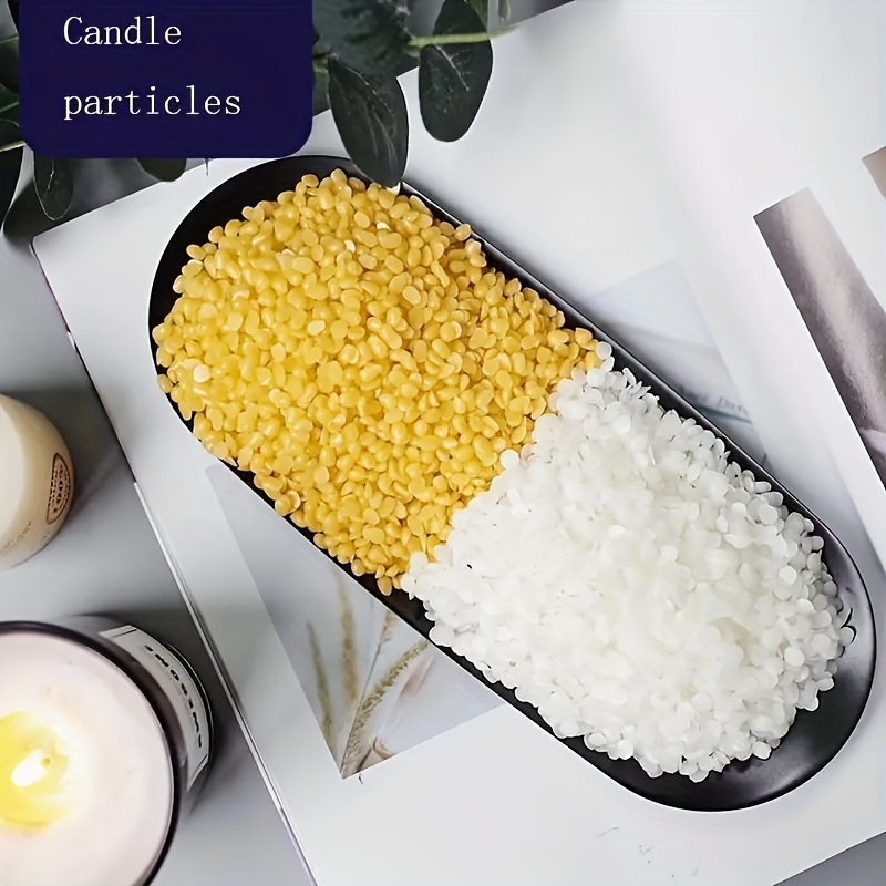 Yellow / White Natural Beeswax Granules Beeswax Beads Wax Beads For Diy  Candle Making Supplies Waxing Candle Wick Material Handmade Gift Material -  Temu Philippines