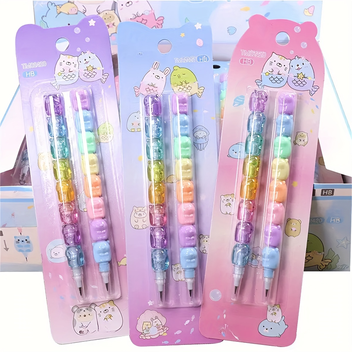 ARB Unicorn Stationary Kit for Girls Pencil Pen Eraser Sharpener
