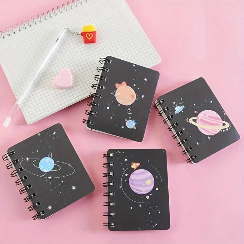 4 Pièces Mini Calepin À Spirale, Bloc-notes À Mémo En Motif De Bande  Dessinée, Bloc-notes Portable De Poche Pour Étudiants, Cadeau De  Récompense, Mémo Quotidien De Bureau, Mode en ligne