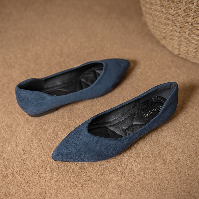 Gedämpfte Schuhe Für Den Alltag Damen Frauen Flache Schuhe In Einfarbiger Ausführung Lässige Slip - Temu Germany