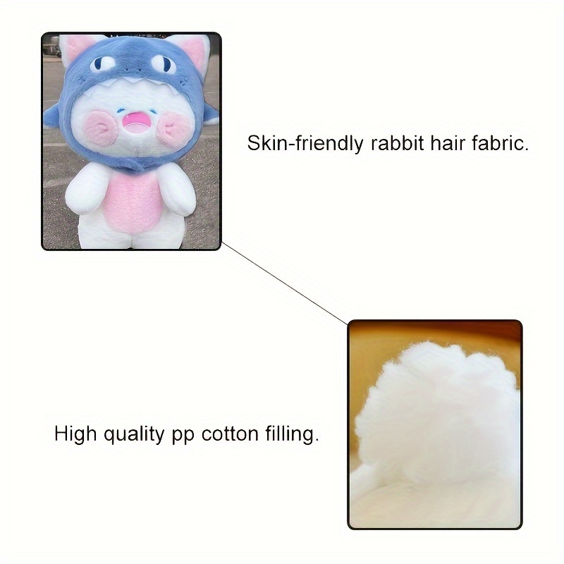 Cat Stuffed Toy, Lovely PP Cotton Cat Plush Toy Birthday Gift For