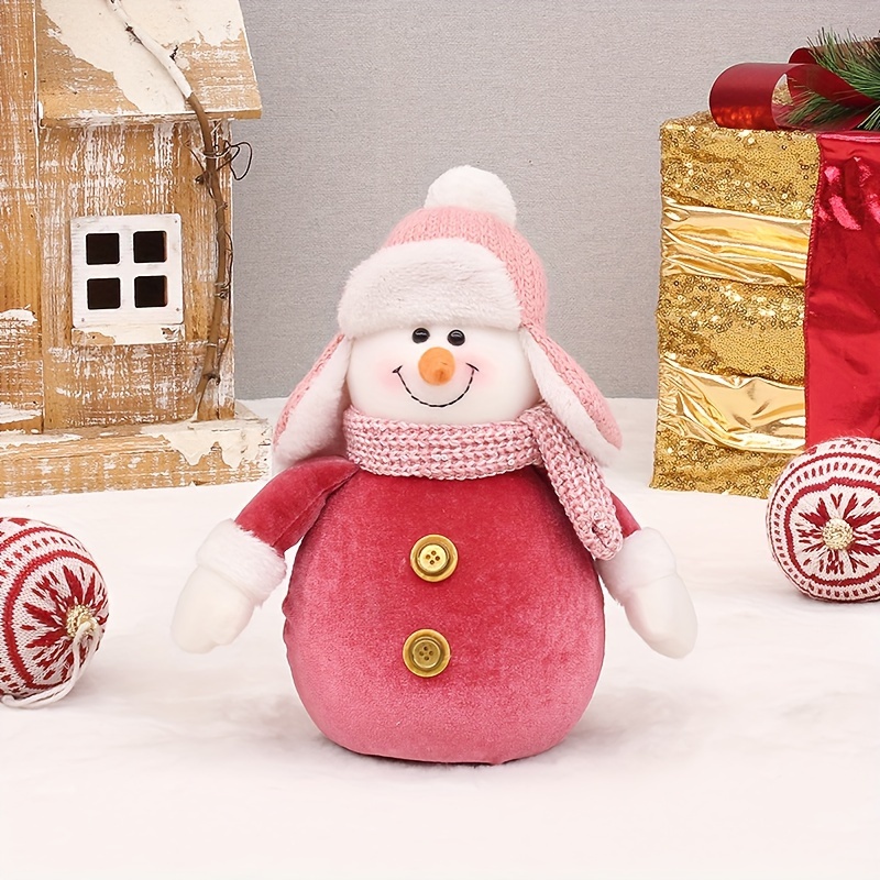 Christmas Christmas Tree Decorations Santa Claus Snowman - Temu