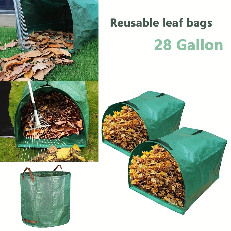 53 Gallon Reusable Garden Garbage Bag Gardening - Temu
