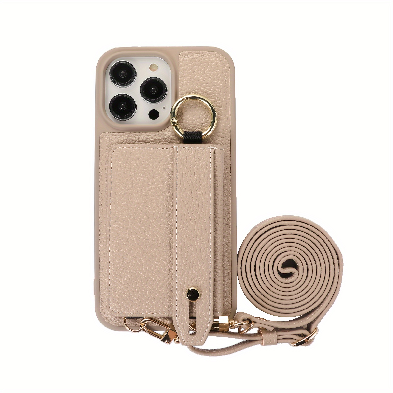 Crossbody Lanyard Plating Case For Iphone 15 14 11 12 13 Pro Max X Xs Xr  Iphone15 Plus 15pro 13pro Silicone Holder Cover Se 2022