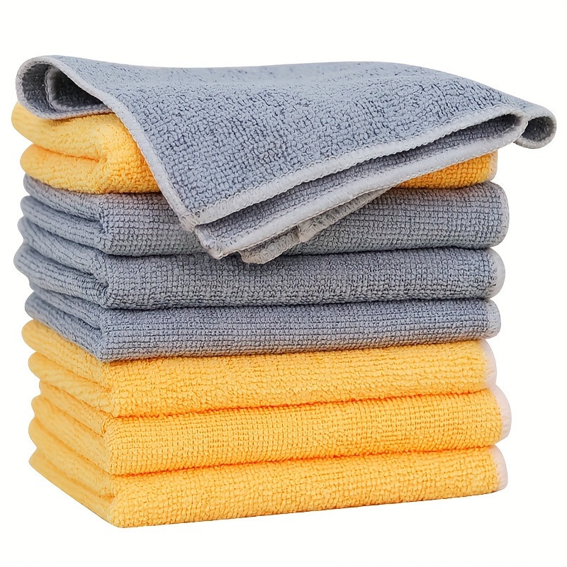 Microfiber Cleaning Cloths, Non-Abrasive, Reusable and Washable