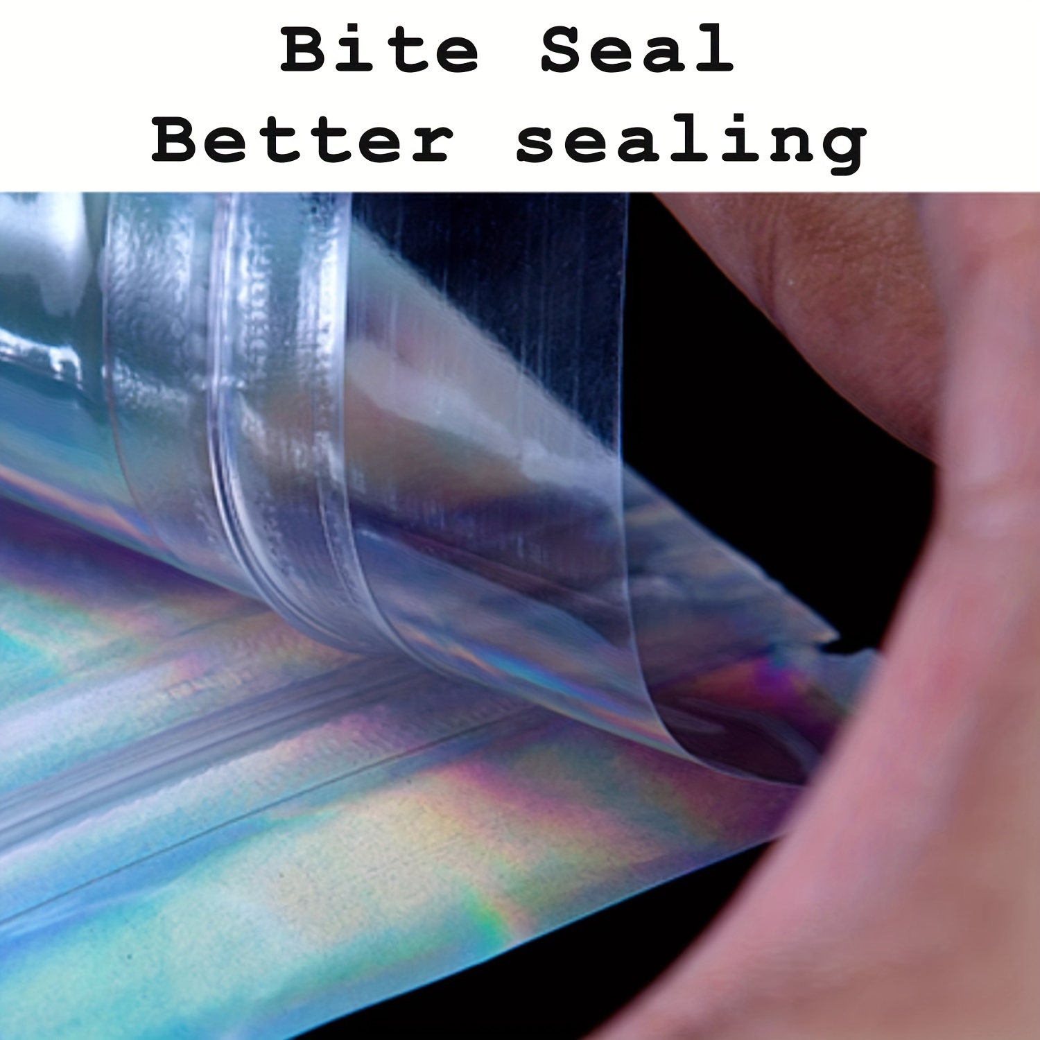 Colorful Self sealing Jewelry Bags Rainbow Film Aluminum - Temu