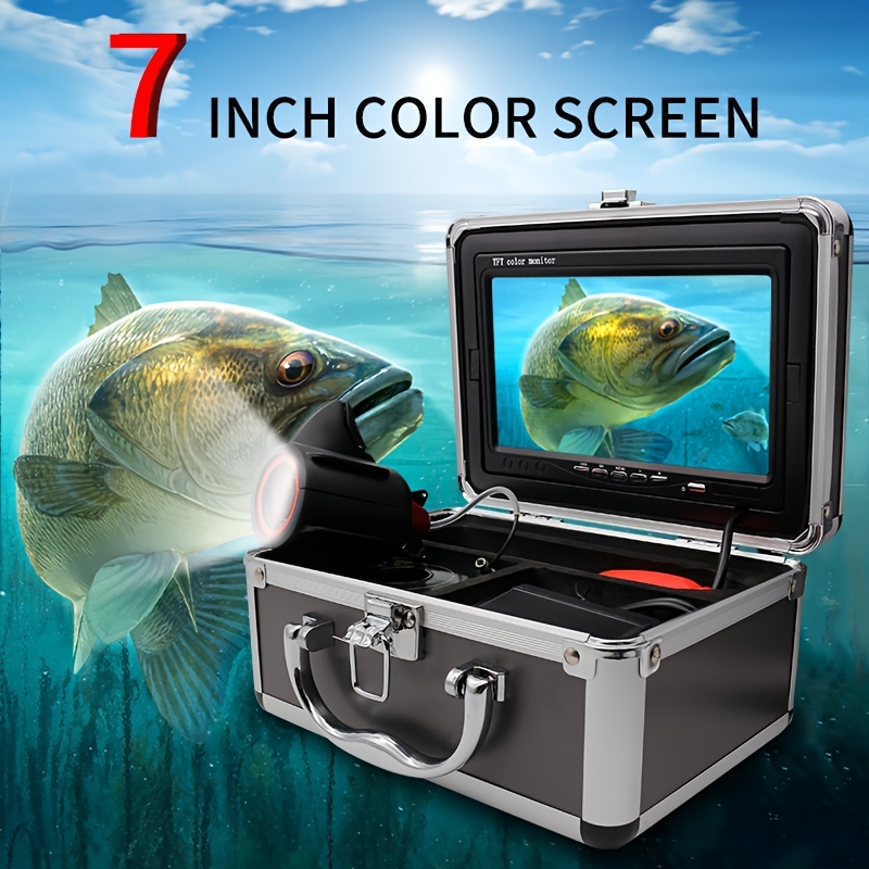 7 Inch Underwater Fishing Camera 15m Infrared 24pcs Lights