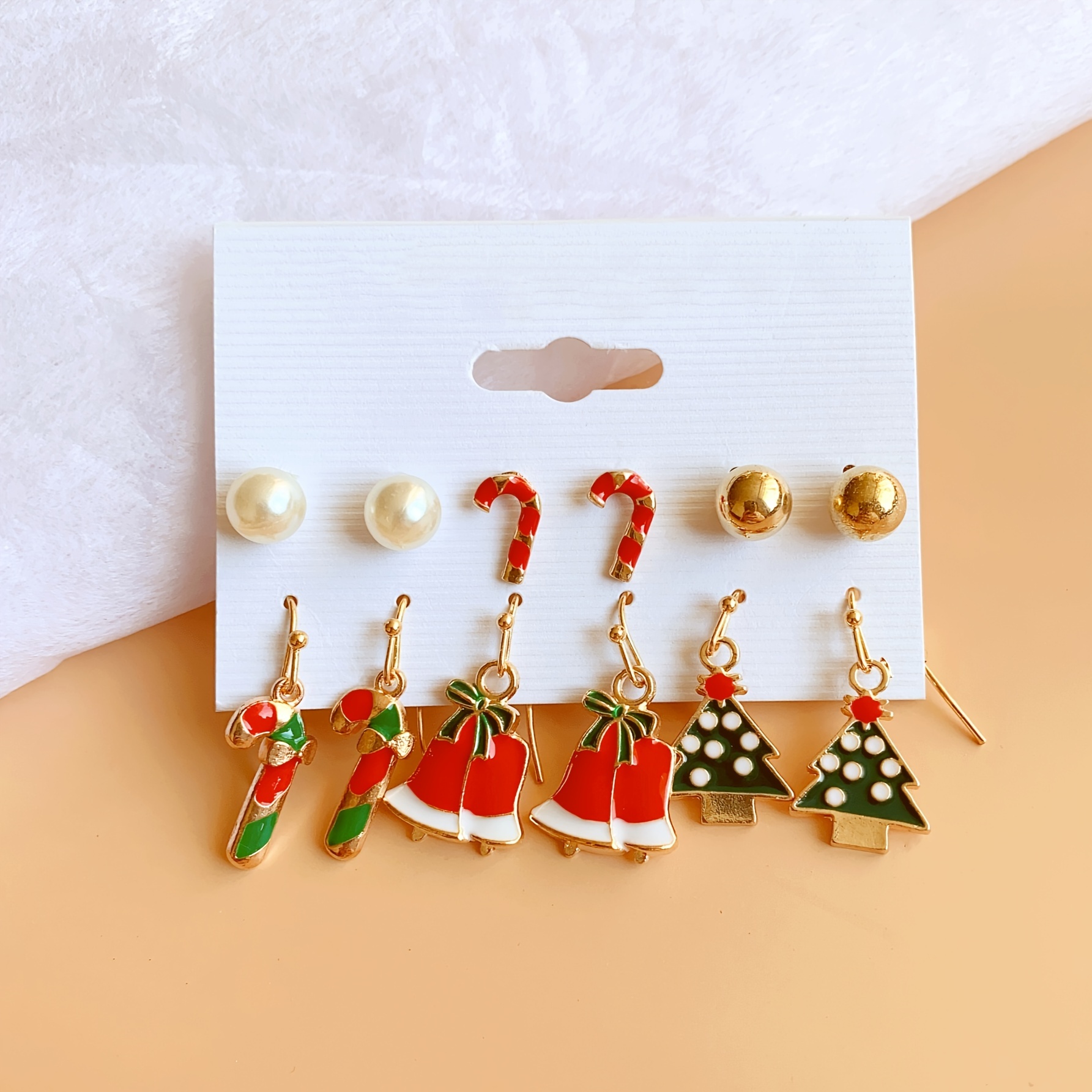 NEEKEP Christmas Snowflake Stud Earrings – CZ Sparkle Earrings For Women, Gift Set - View #12