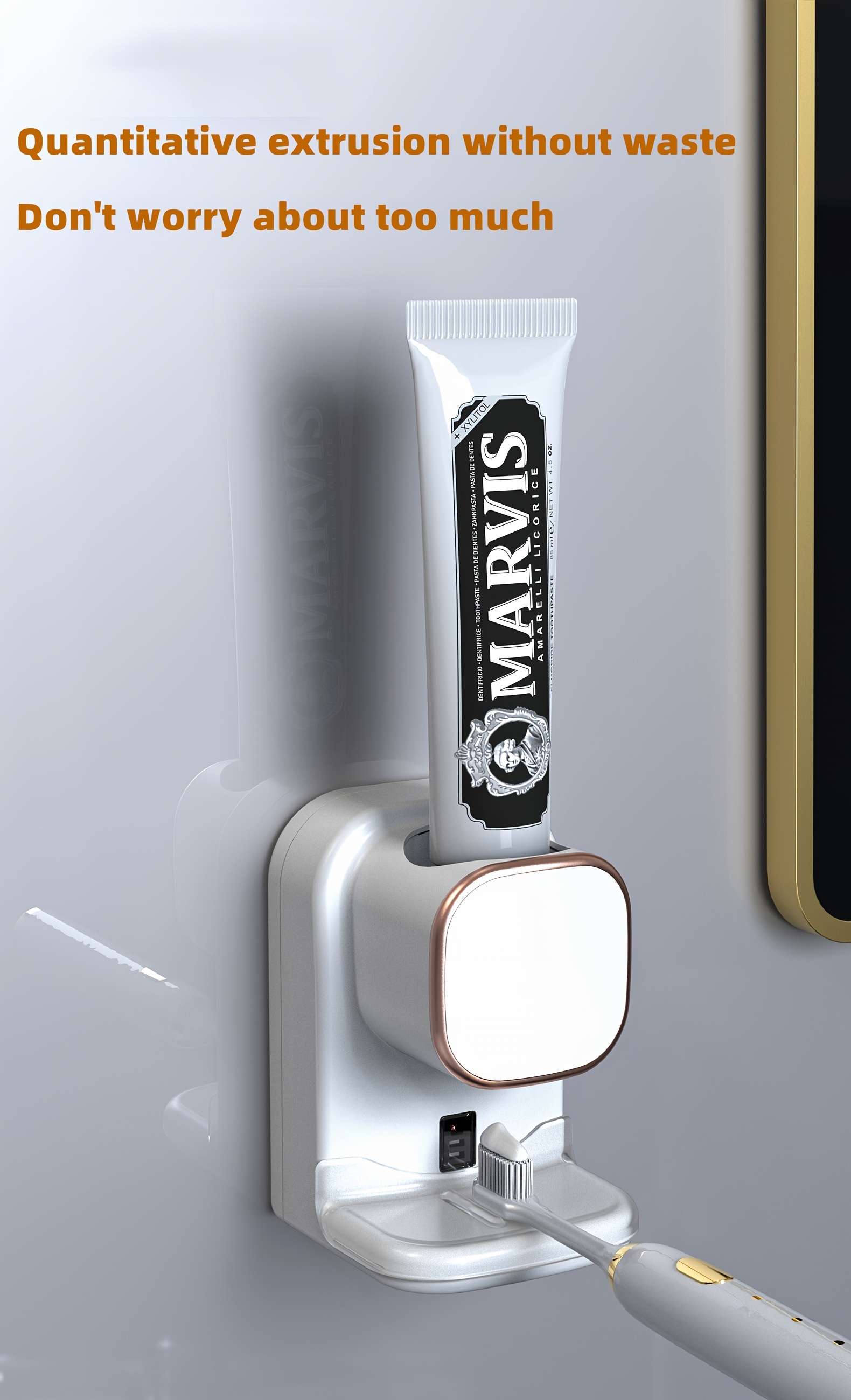 Automatic Electric Toothpaste Dispenser Toothpaste Squeezer Temu