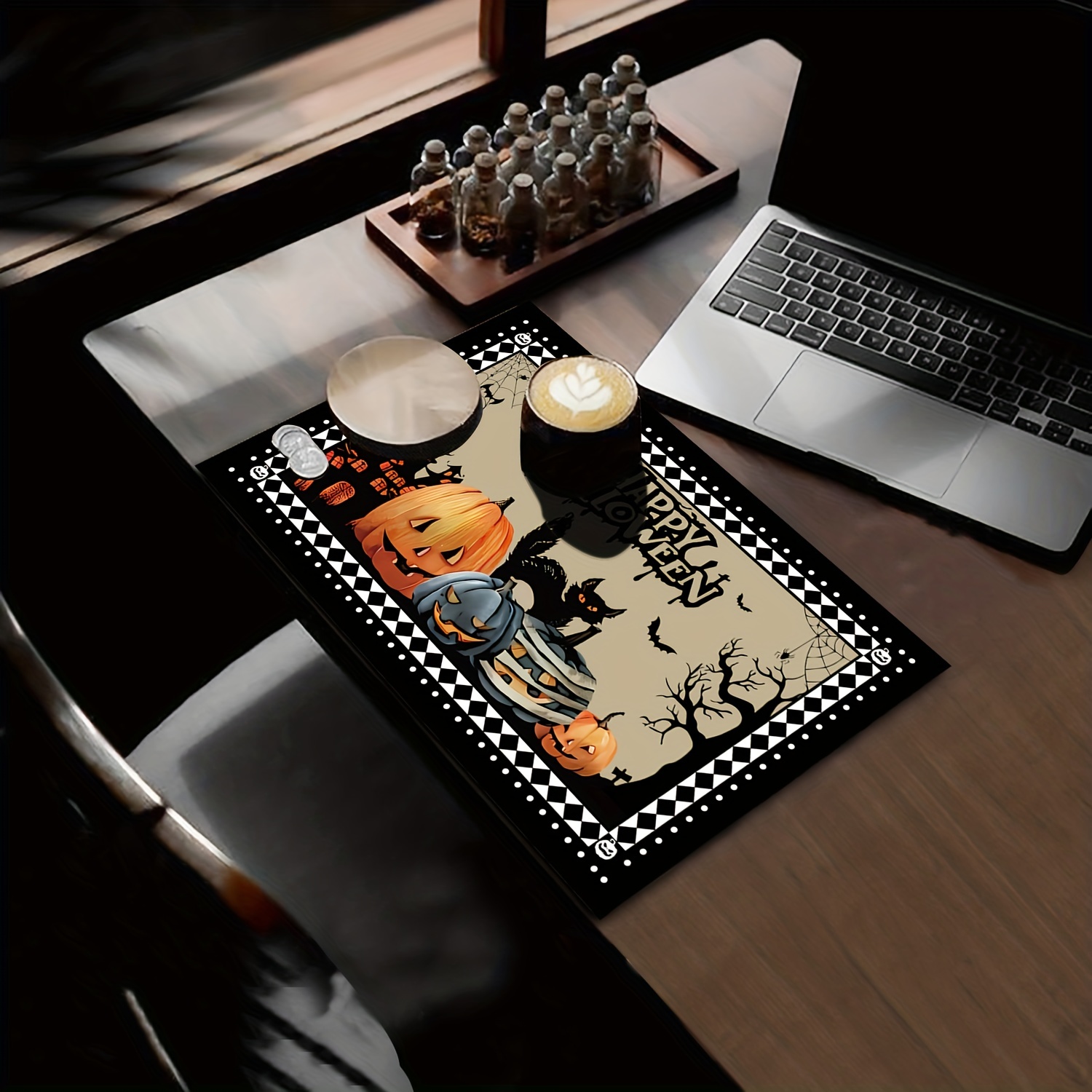 Coffee Mat Table Top Mat Coffee Bar Mat For Countertop - Temu