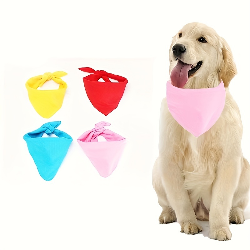 Hund Schleife Krawatte Schal Haustier Dekoration Zubehör Dreieck  Hundehalsband ！