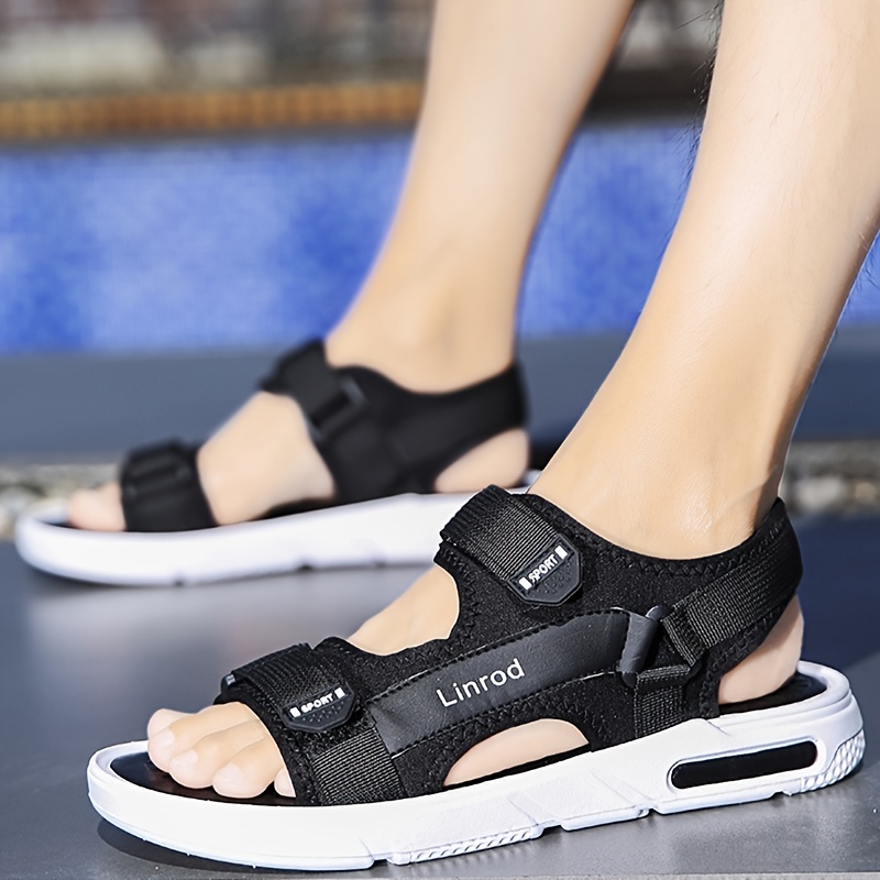 Men's Hook And Loop Sandals Anti skid Quick Drying Shoes