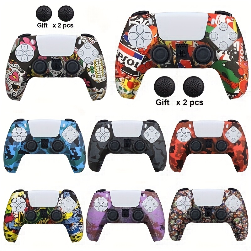 Protective Cover Skin Playstation 5 Dualsense Ps5 Controller - Temu