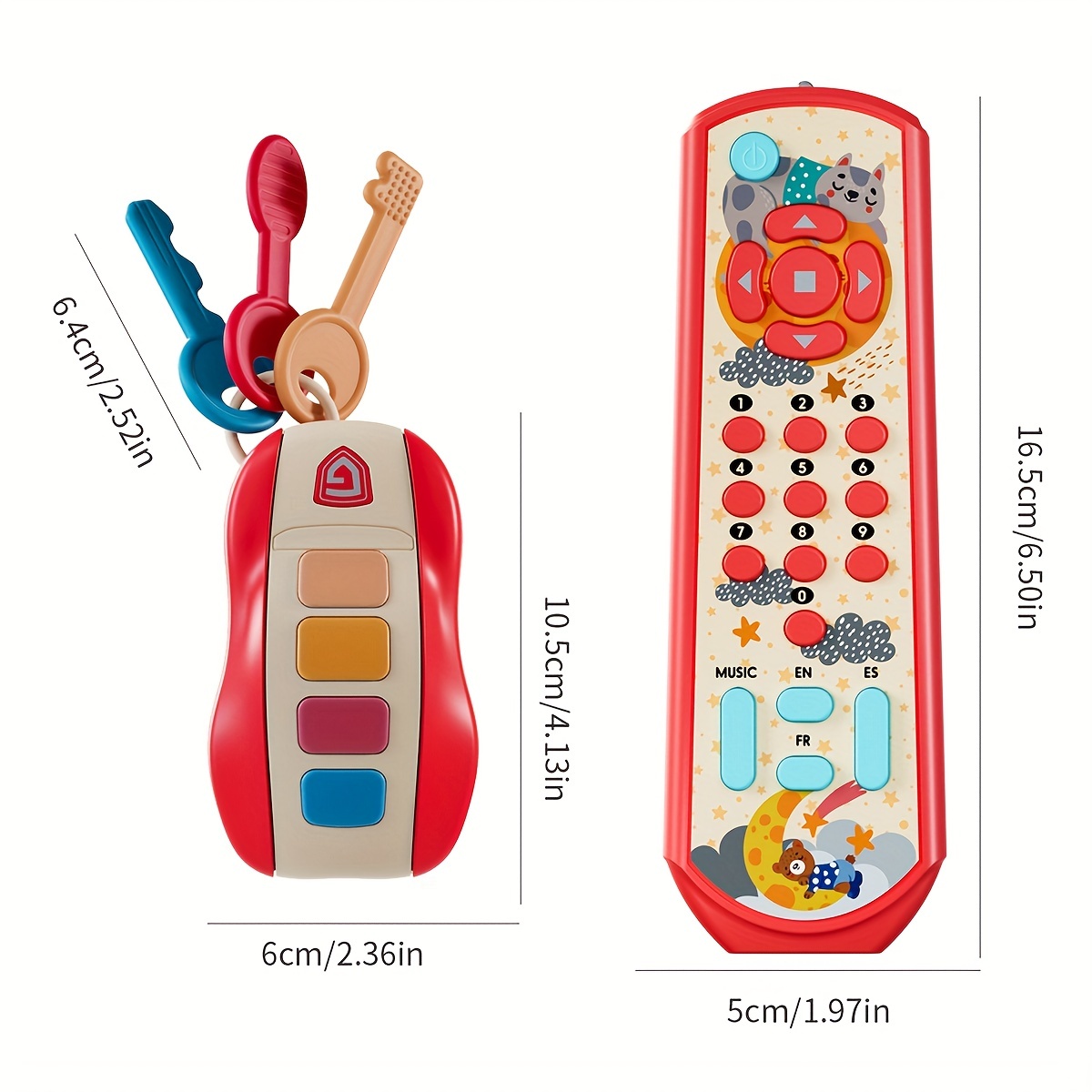 Baby TV Remote Control Kids Musical Early Educational Toys Simulation Remote  Control Children Learning Toy For Newborn Gifts