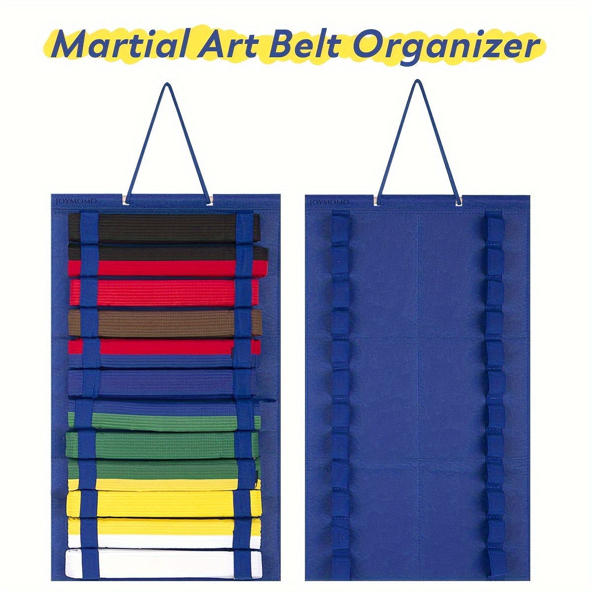 

1pc Martial Arts Belts Organizer, Hanging Karate Belt Display Holds, Suitable For Martial Arts Learners (no Accessories Included)