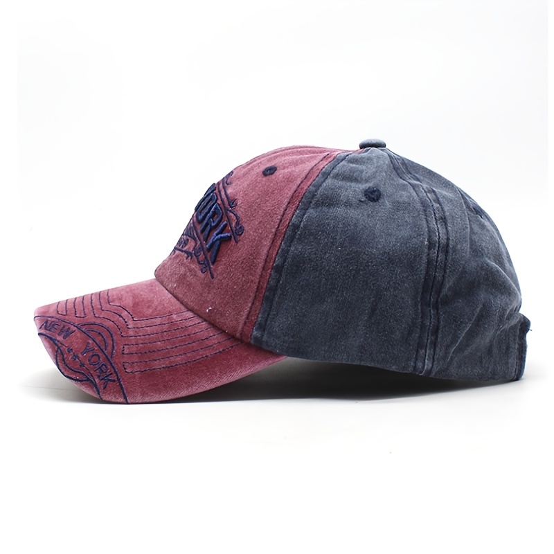 2020 Ny Three-Dimensional Embroidered Hat European and American