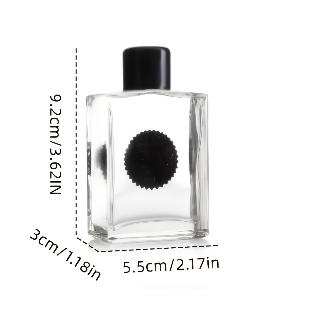 Square Bottle of Ferrofluid Magnetic liquid