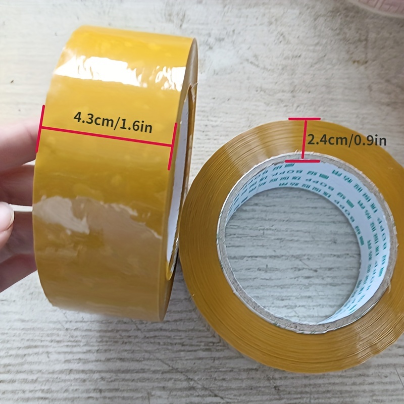 Beige Tape Large Roll Opaque Tape Express Packaging - Temu