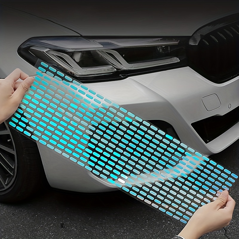 Car Wheel Hub Reflective Sticker Diy Luminous Strip Car Door - Temu
