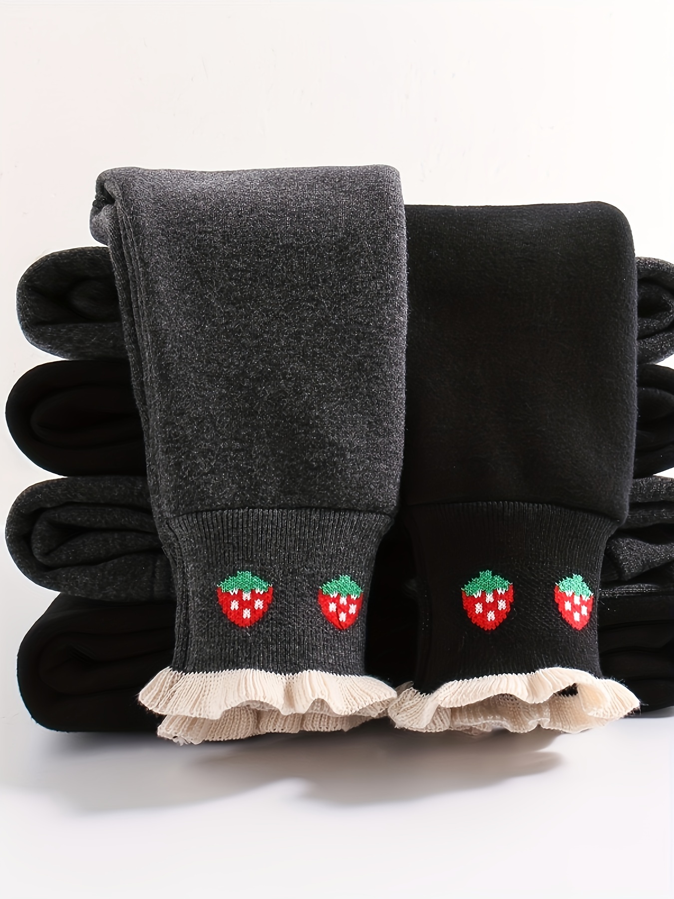 Berry Warm Woolen Leggings