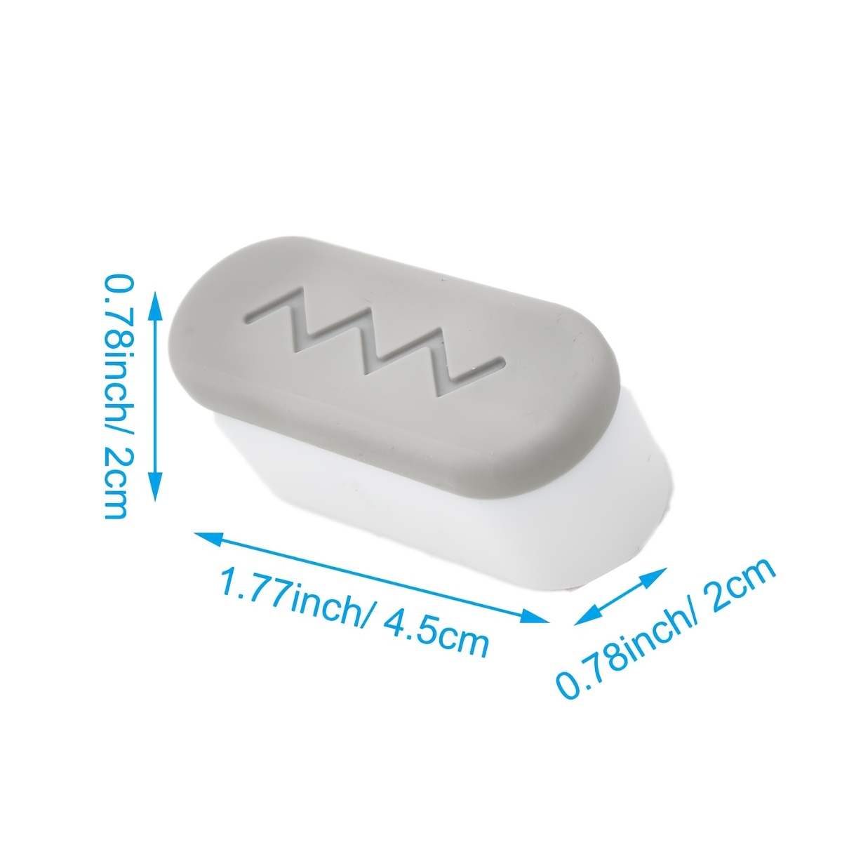 4pcs Toilet Seat Bumper, Bidet Seat Bumpers With Strong Buffer And Adhesive Function For Bidet Attachment, Keep Your Toilet Seat More Secure And Comfortable Toilet Bumper