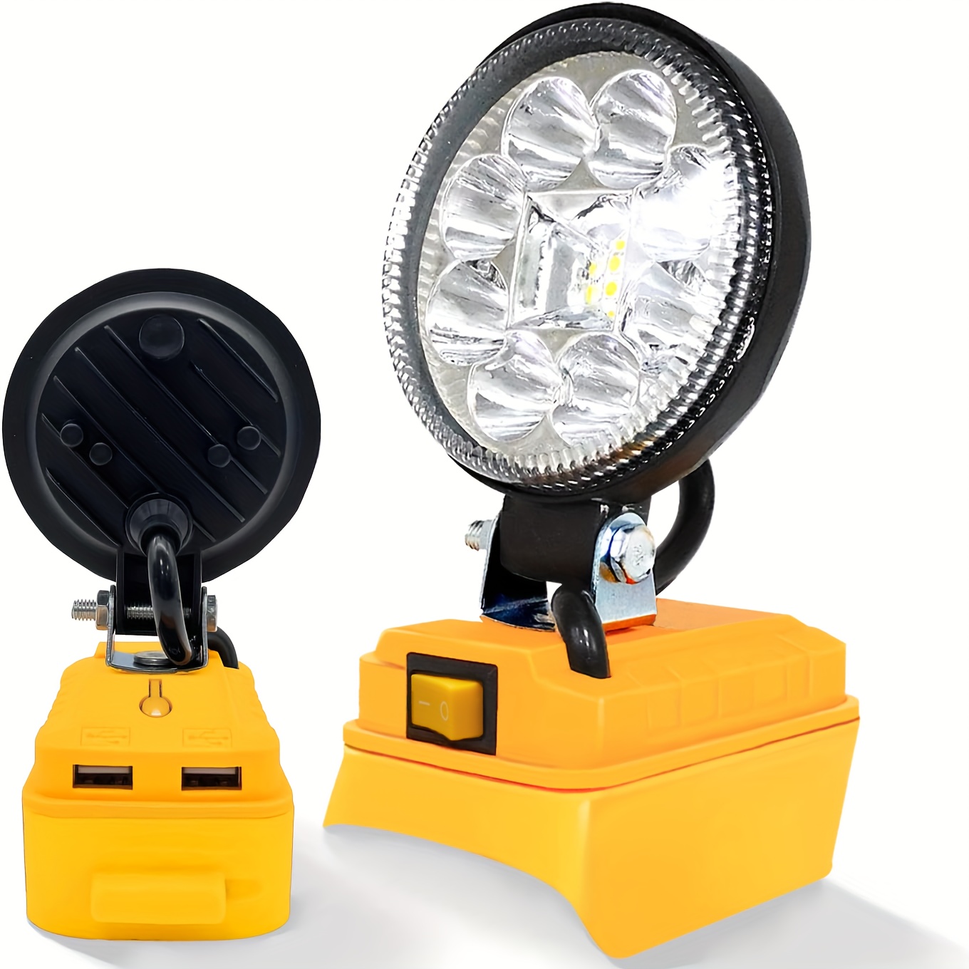 1 Lampe De Travail LED Sans Fil Pour Batterie 20 V 48 - Temu France