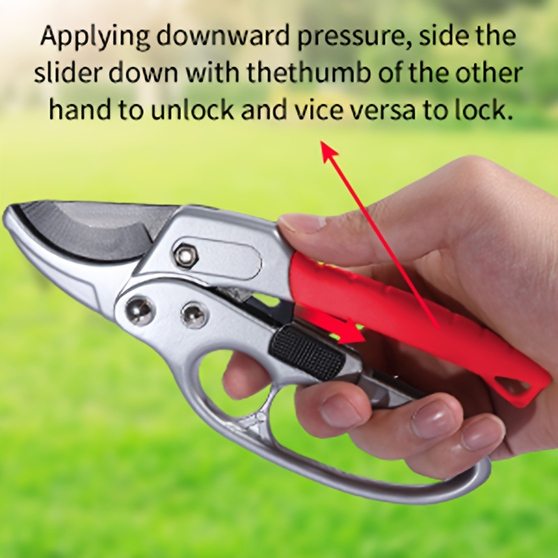 Pruning Shears For Gardening, 3 Times Easier To Work, Friendly To  Arthritis, Carpal Tunnel Syndrome And Small Hands, Comfortable, Sharp,  Durable, Sturdy Ratchet Garden Clippers - Temu