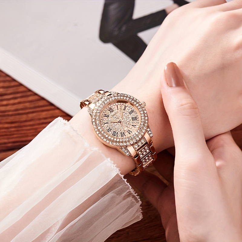 Rose gold watch for teenage clearance girl