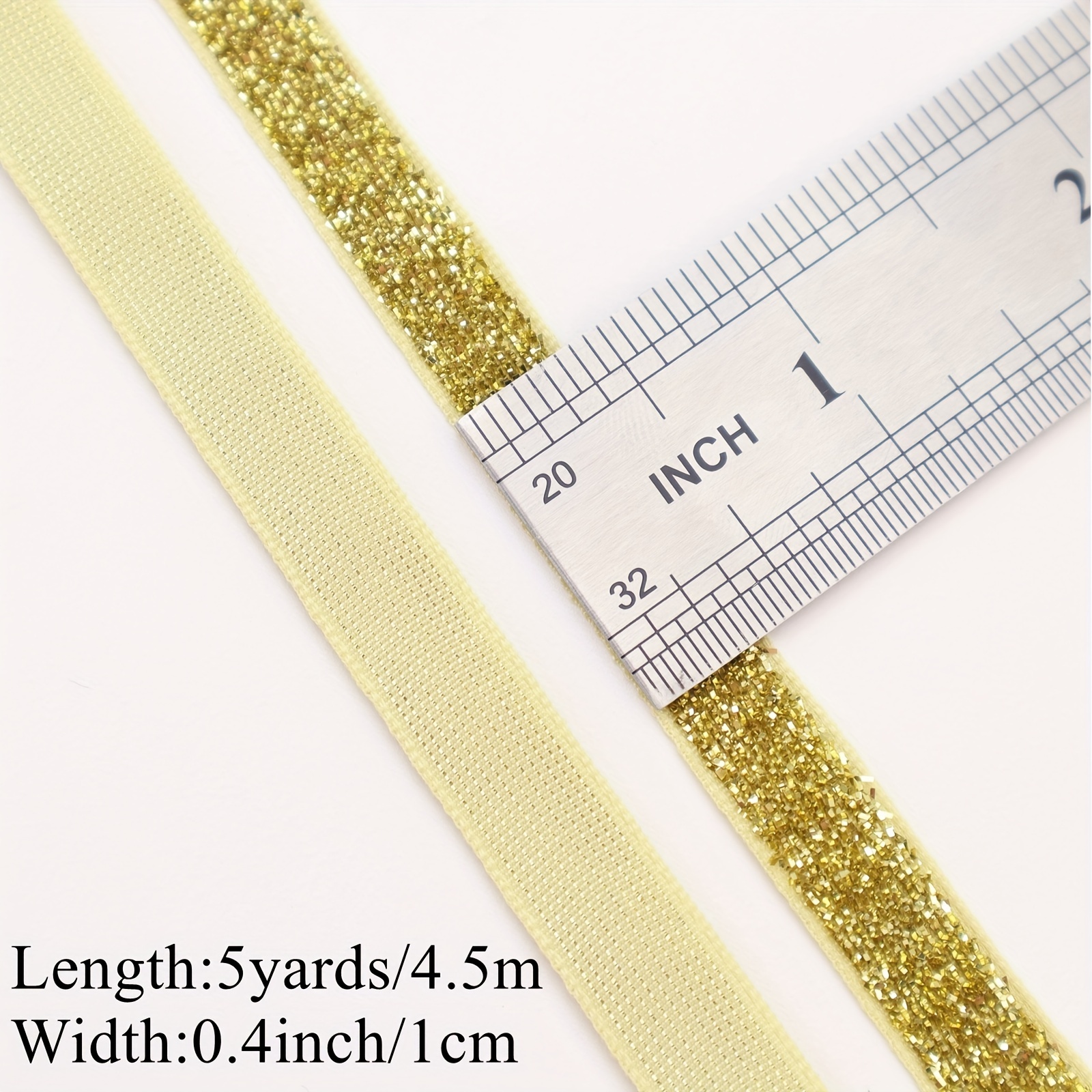5 Yards Glitter Velvet Ribbon For Gift Wrapping Diy Hair - Temu