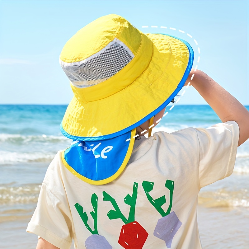 1pc Kocotree Niños Sombrero Bebé Sombrero Sol Protector - Temu