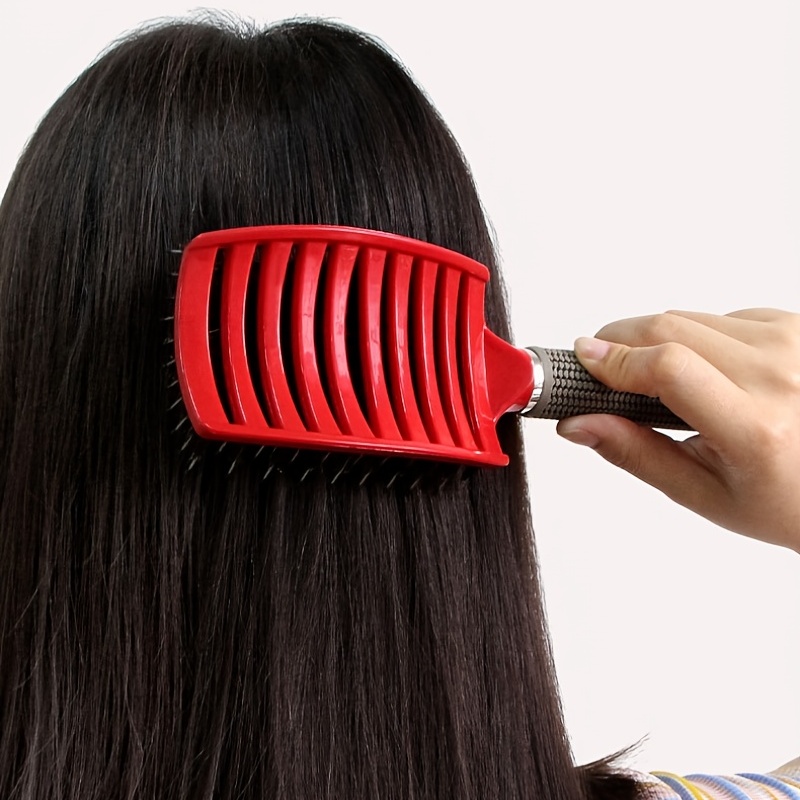 Wet Hair Brush Detangling Brush for Wet & Dry, Curved Vented Brush