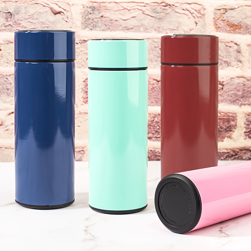 Stainless Steel Water Bottle, 350ml Double Walled Vacuum Flask