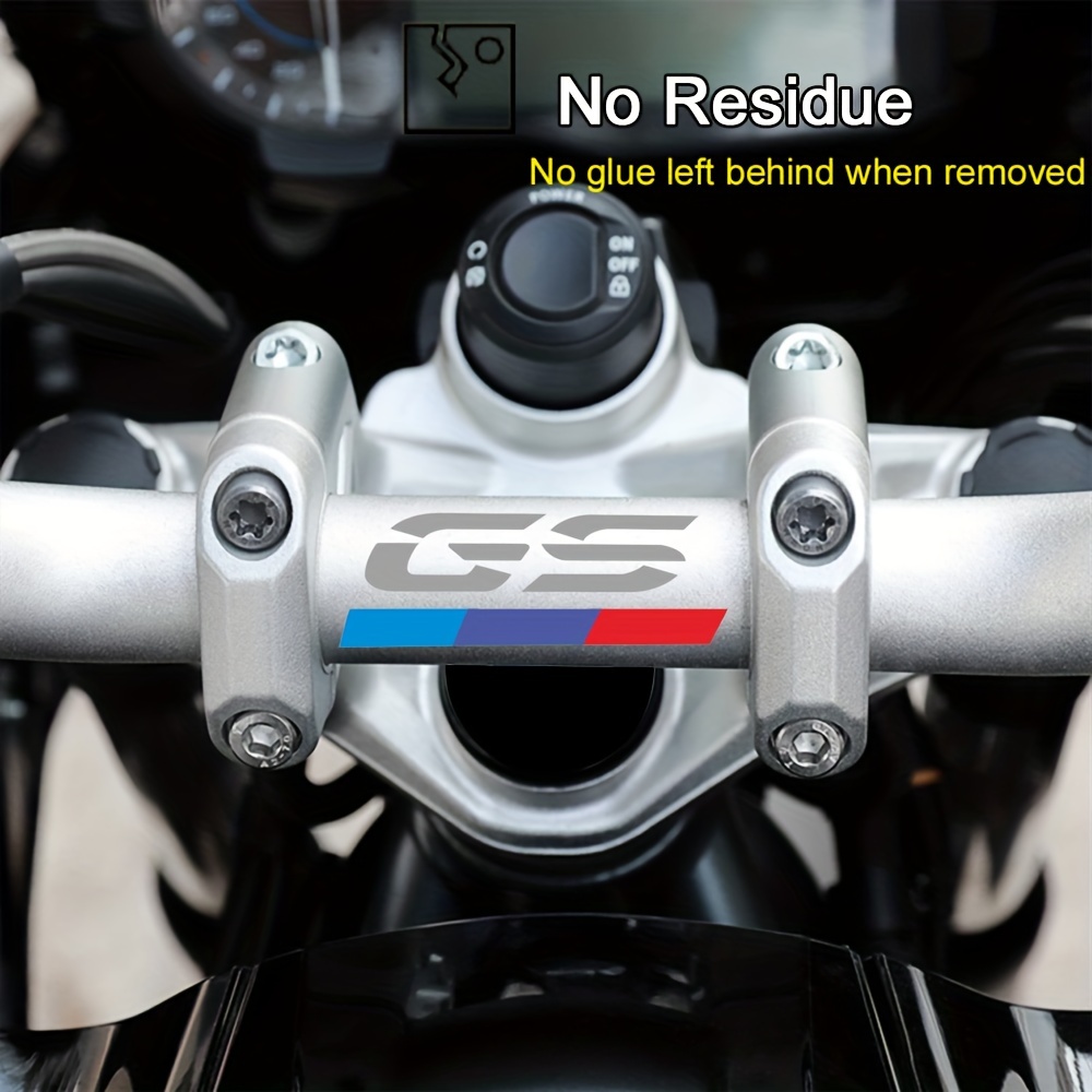 バイク防水反射ハンドルバーデカール オートバイステッカー R850GS